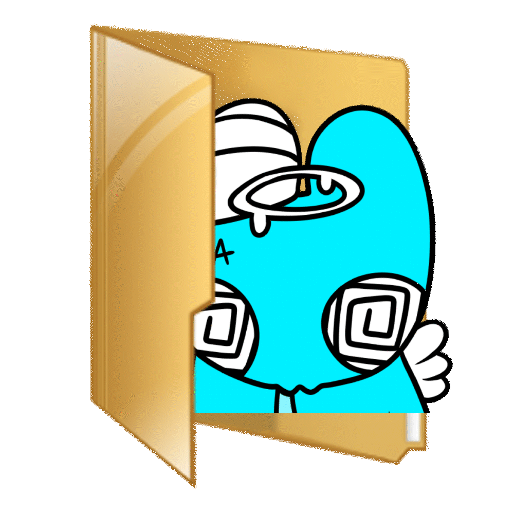 [DIGITAL DOWNLOAD] Blue Angel Dog Emotes