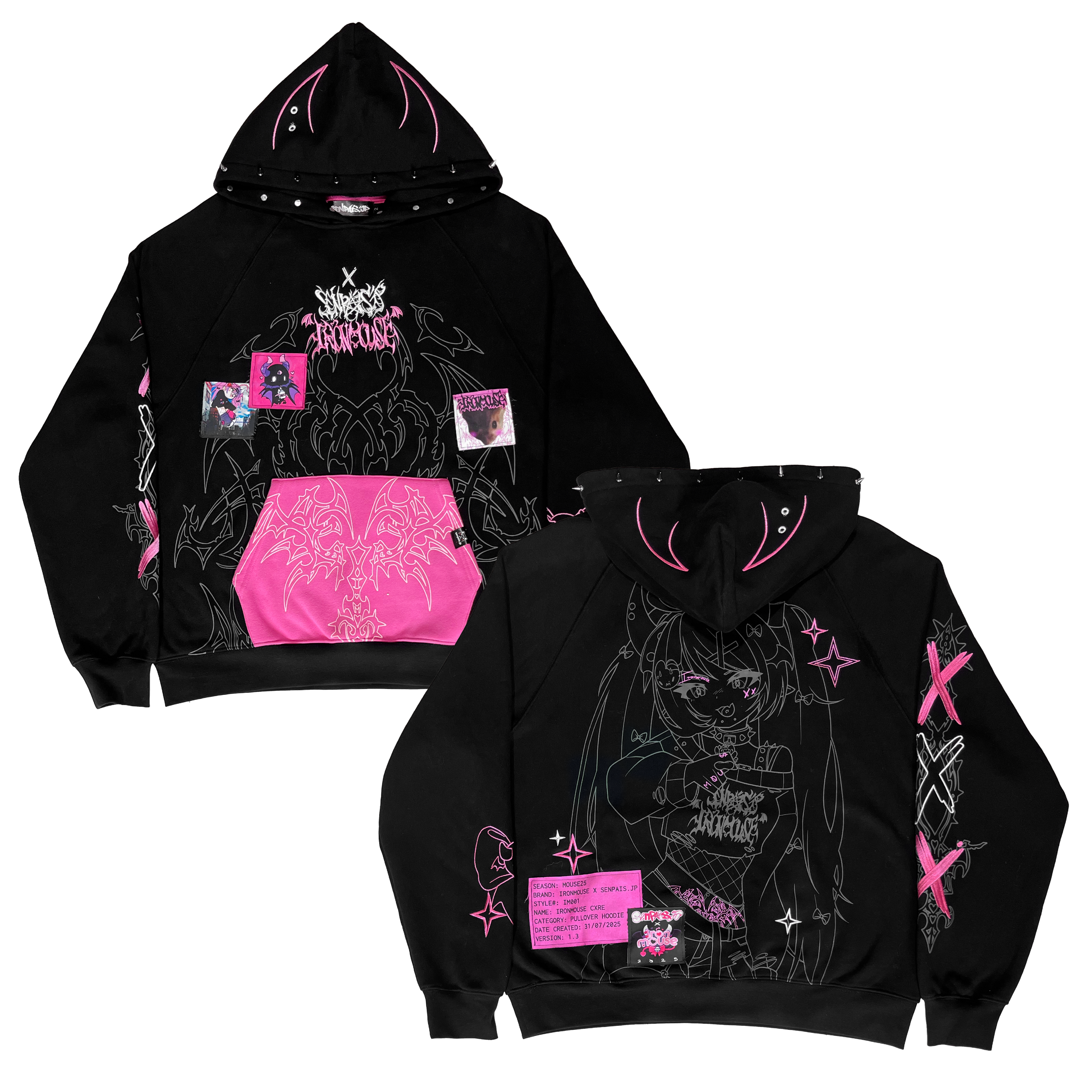 [AUCTION] [DONATION] IRONMOUSE X SENPAIS.JP HOODIE SAMPLE