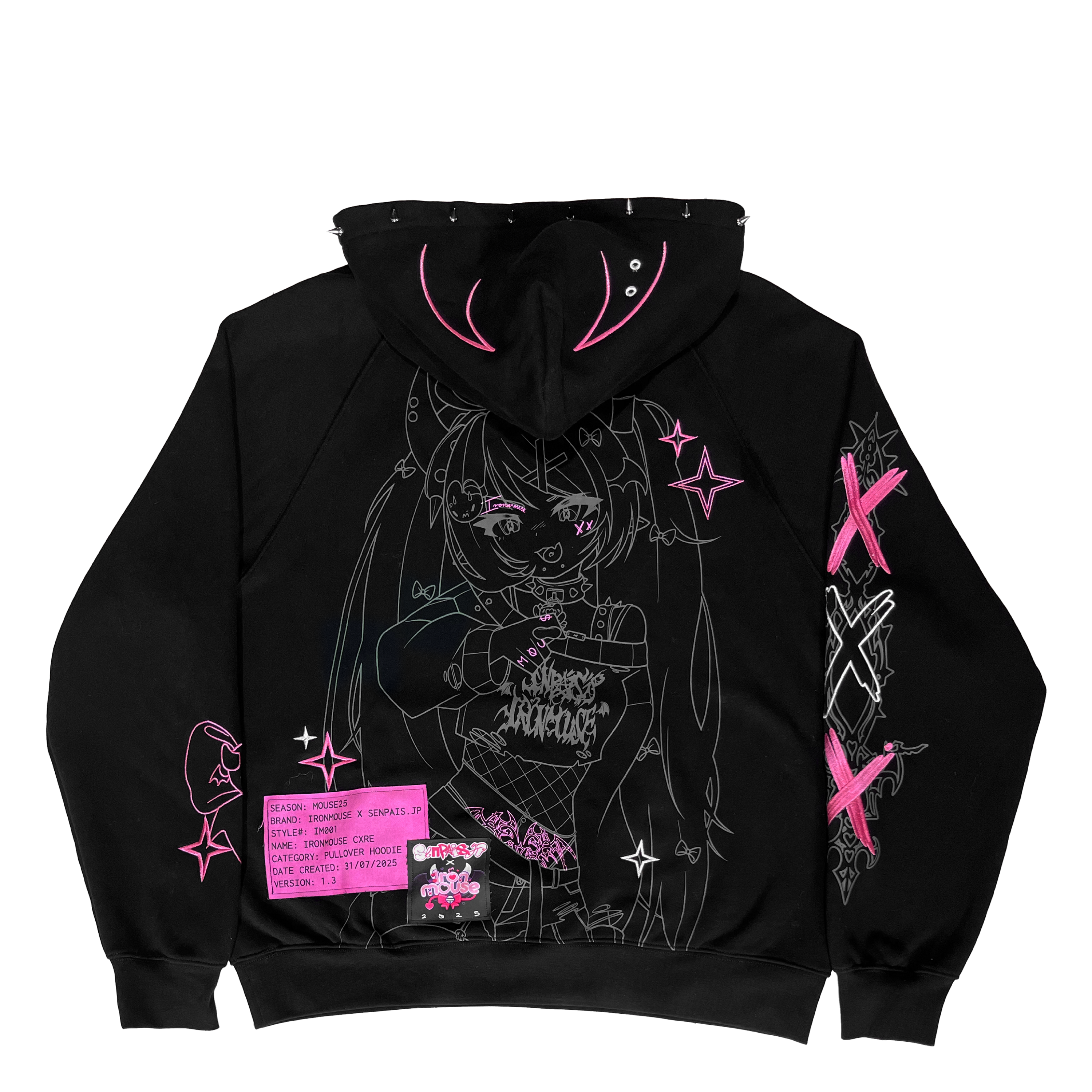 [AUCTION] [DONATION] IRONMOUSE X SENPAIS.JP HOODIE SAMPLE