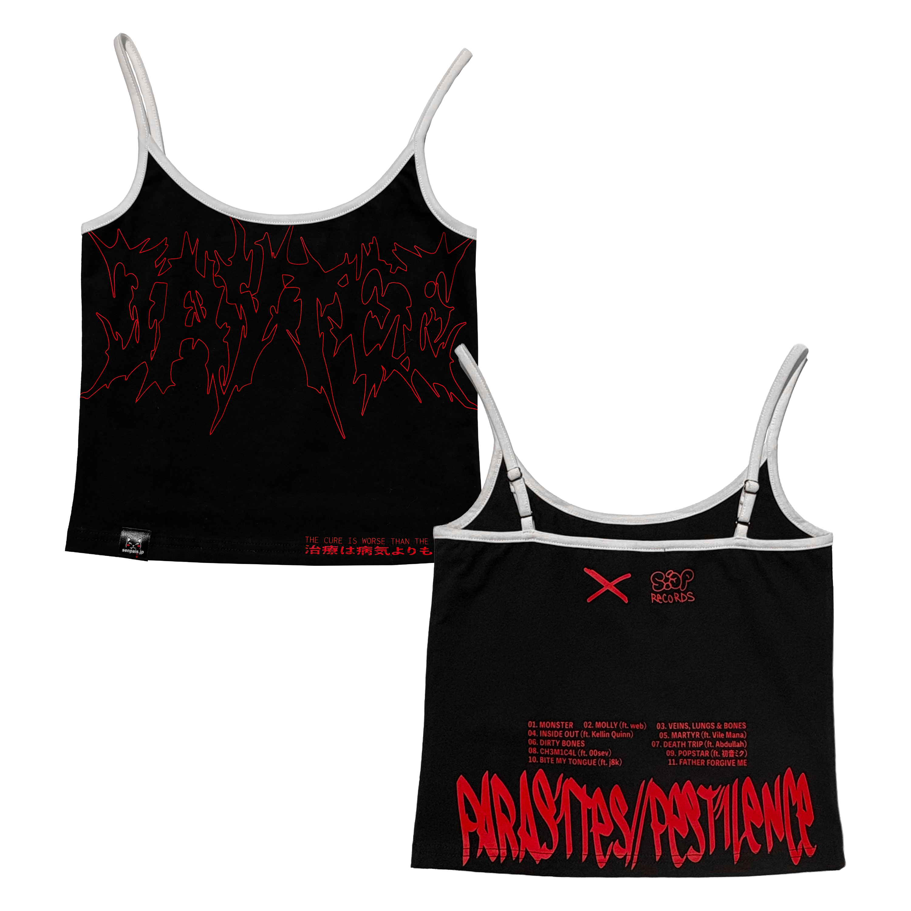 PARASITES//PESTILENCE CAMISOLE