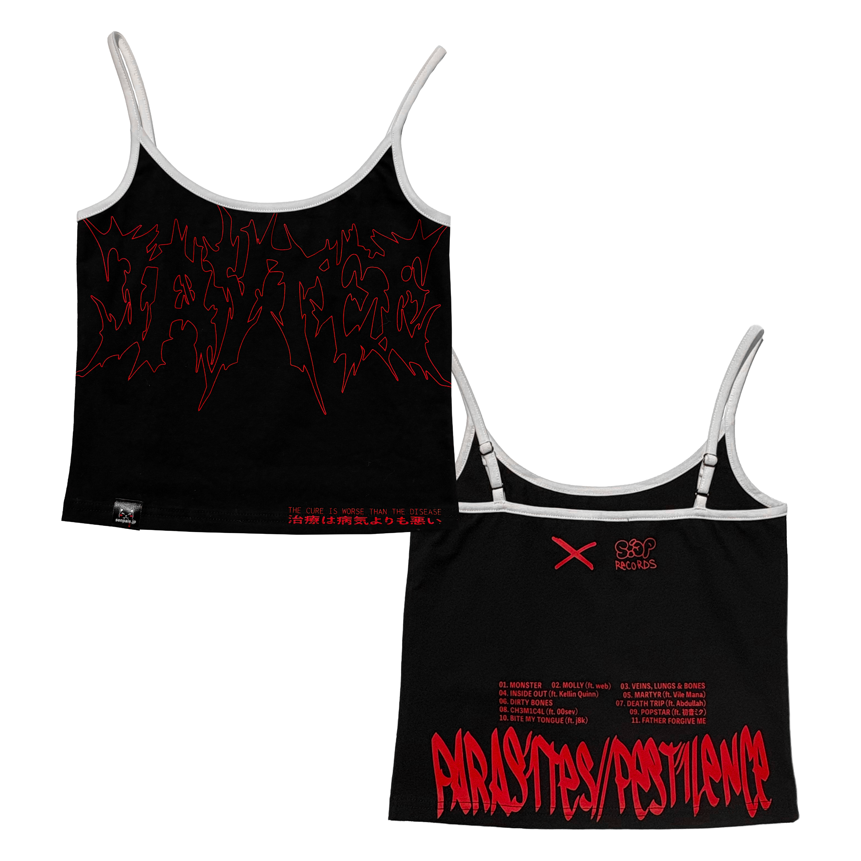 PARASITES//PESTILENCE CAMISOLE