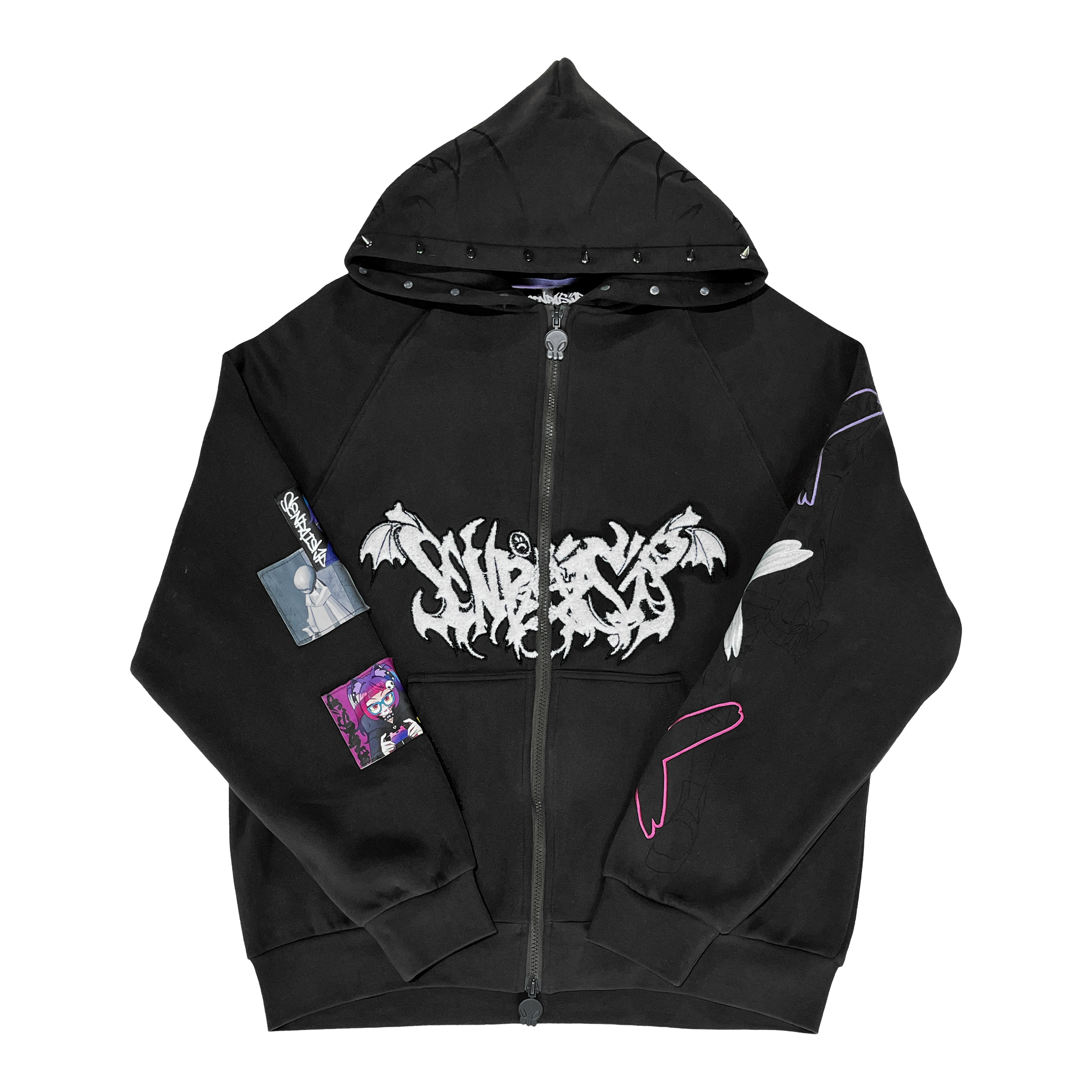 [AUCTION] PUNK NEKO CXRE ZIP UP HOODIE